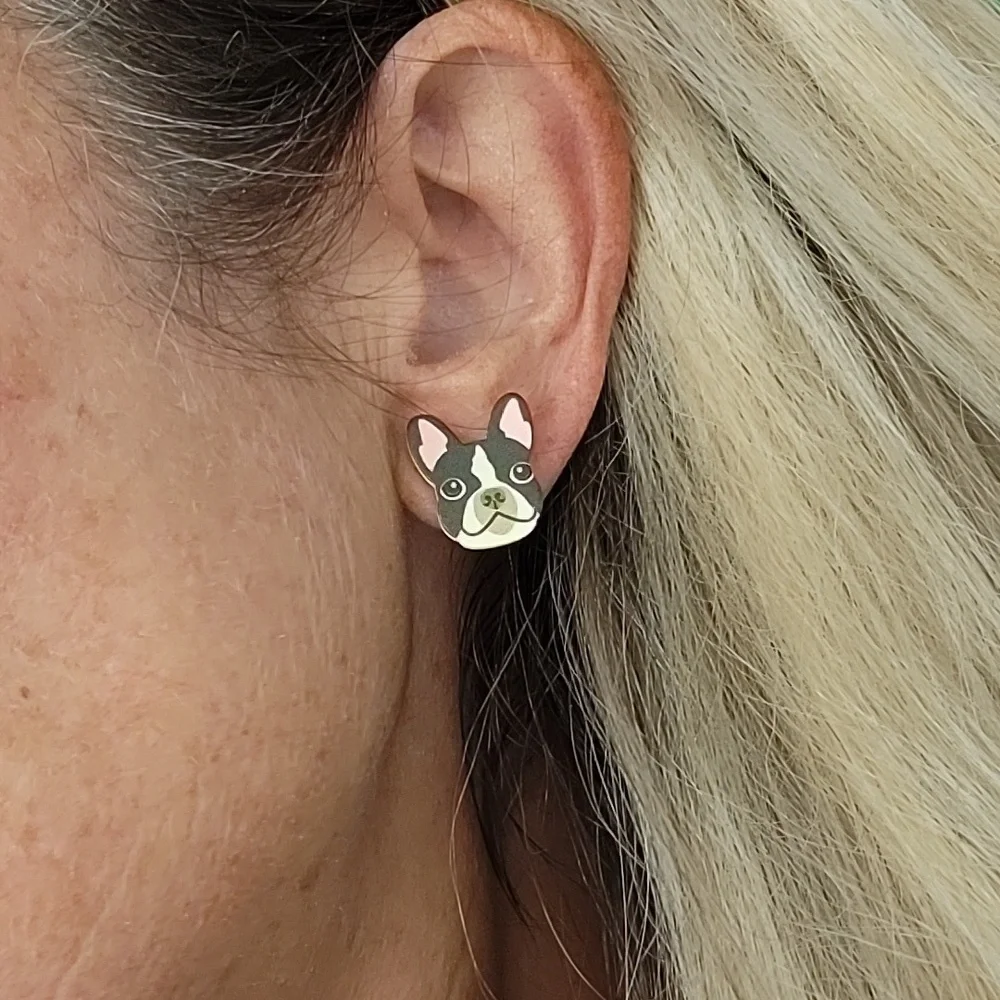 🔥LAST PAIR🔥 BOSTON TERRIER EARRINGS